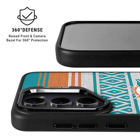 NFL Miami Dolphins Trailblazer Galaxy S24 FE Kickstand Case